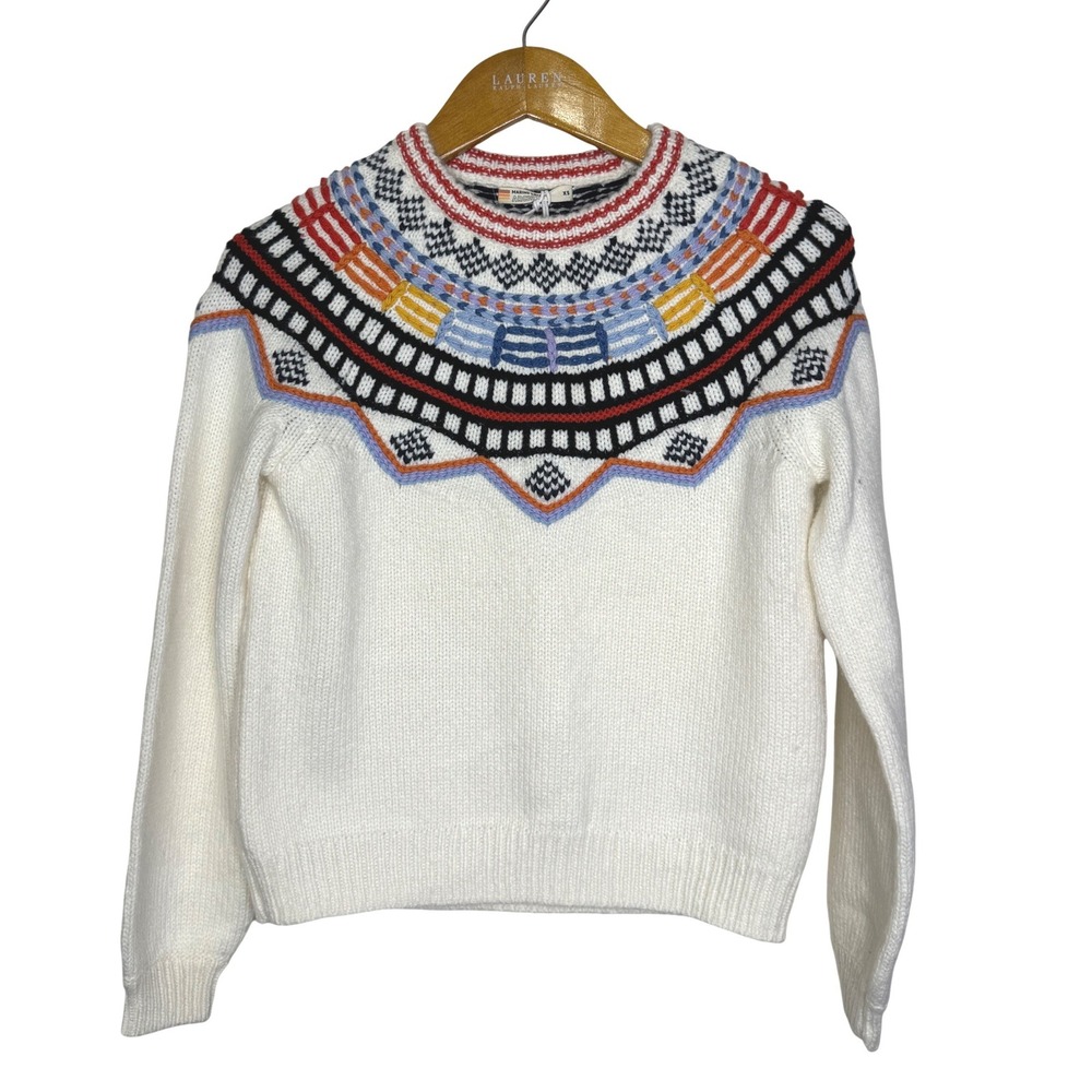 Marine Layer Archive Fair Isle Lomas Sweater XS NEW
